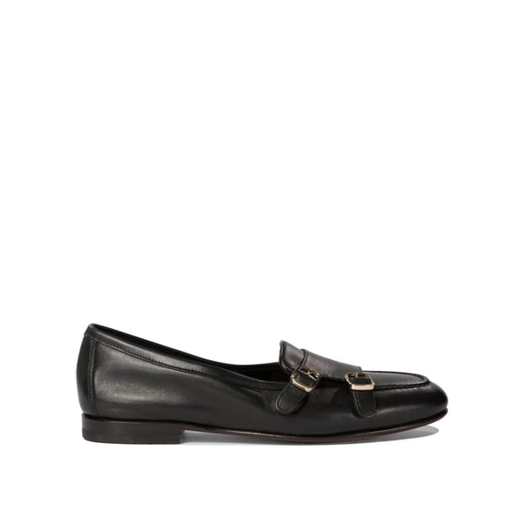 Santoni "Carlos" Loafers Black (Women's)