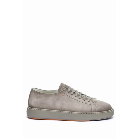 Santoni Cleanic Model Suede Sneakers Grey (Men's)
