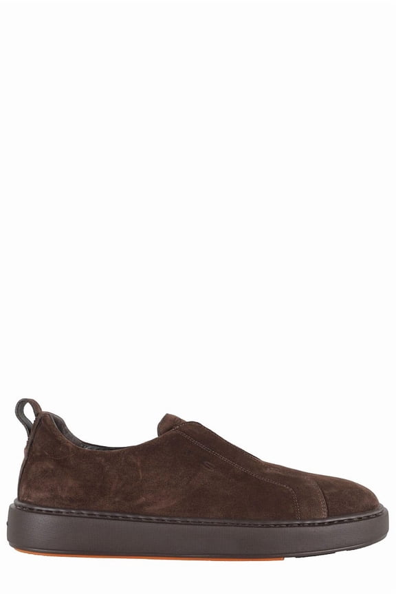 Slip-On Suede Shoes Black (Men's)