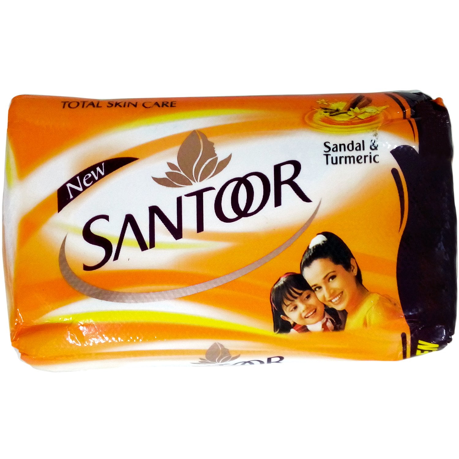 Santoor soap sandal & deals turmeric