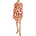 thumbnail image 1 of Santorelli womens  A-Line Dress, 46, Brown, 1 of 3