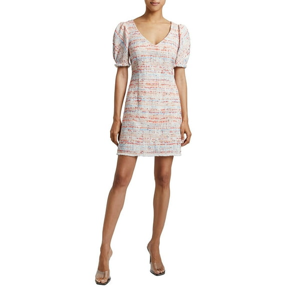 Santorelli womens Bianca Tweed Shift Dress, 46