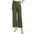 thumbnail image 1 of Santorelli womens    Sona Straight Leg Ankle Pant, 46, Green, 1 of 3
