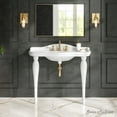 thumbnail image 1 of Santorini 40" Rectangle 3-Hole Widespread Console Sink, 1 of 8