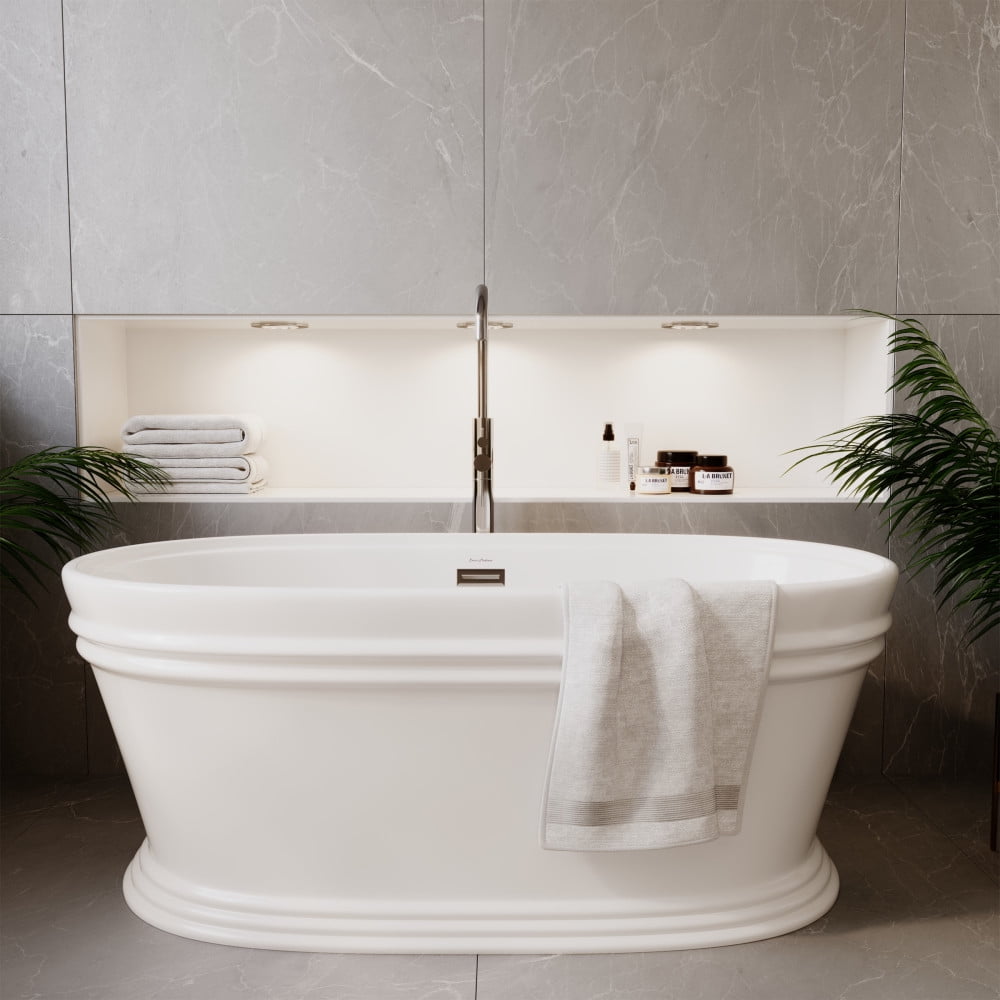 Santorini 60" Freestanding Tub - Walmart.com