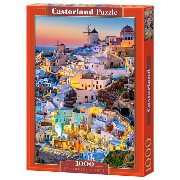 Santorini Lights Jigsaw Puzzle - 1000 Piece