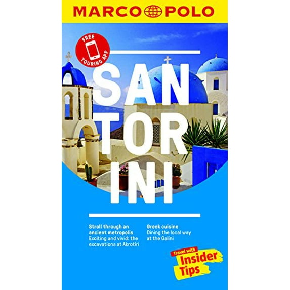 Pre-Owned Santorini Marco Polo Pocket Guide (Paperback) 3829707835 9783829707831
