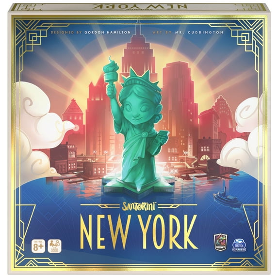 Santorini New York, Strategy Board Game, for Adults and Kids Ages 8 and up