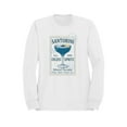 thumbnail image 1 of Santorini Ouzo Spritz Island Escape Men's Sweatshirt, 1 of 3