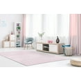 thumbnail image 1 of Santorini Pink Pink Geometric Modern Contemporary Area Rug Tapis Carpet For Living Room Bedroom Kitchen, 1 of 1