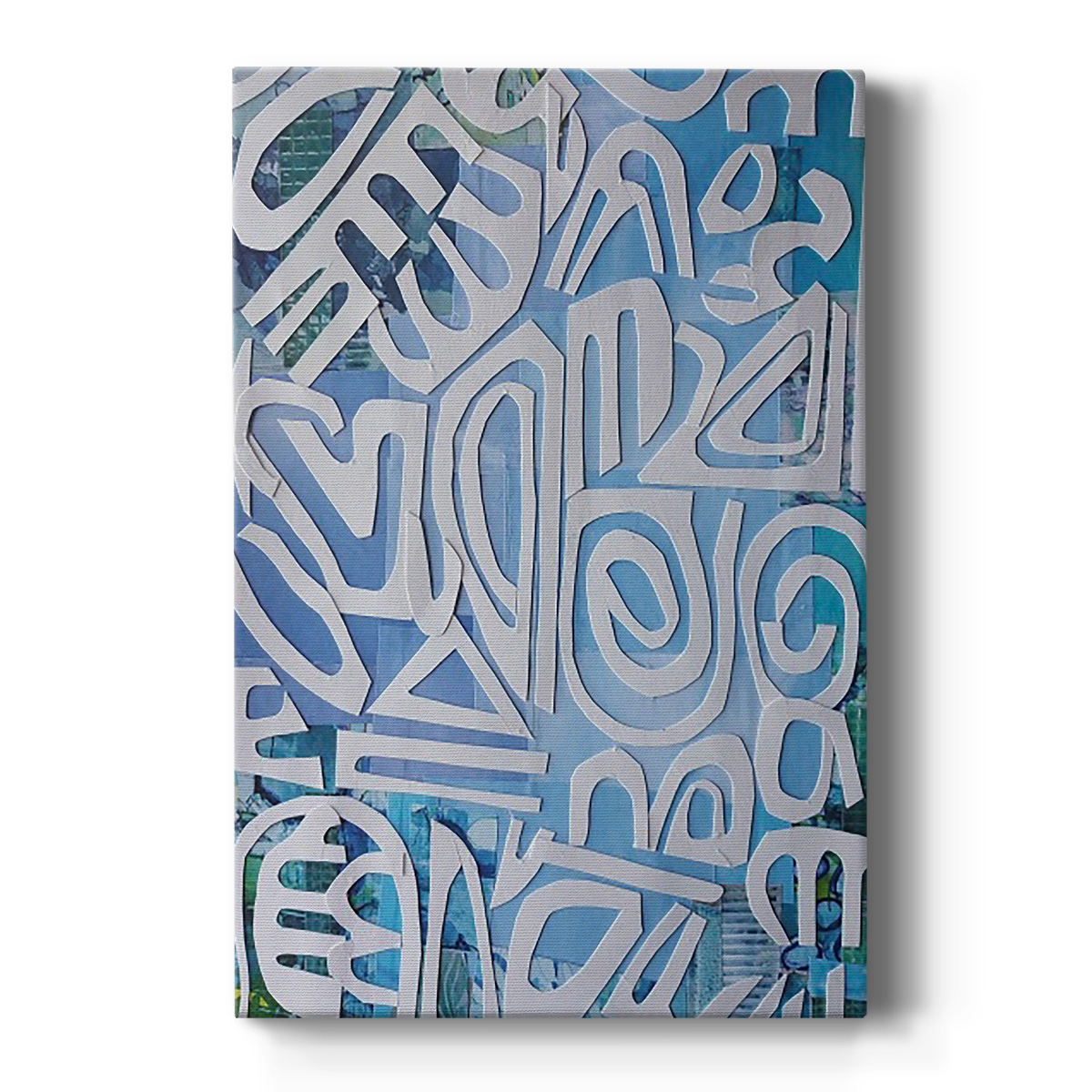 Santorini Premium Gallery Wrapped Canvas - Ready to Hang