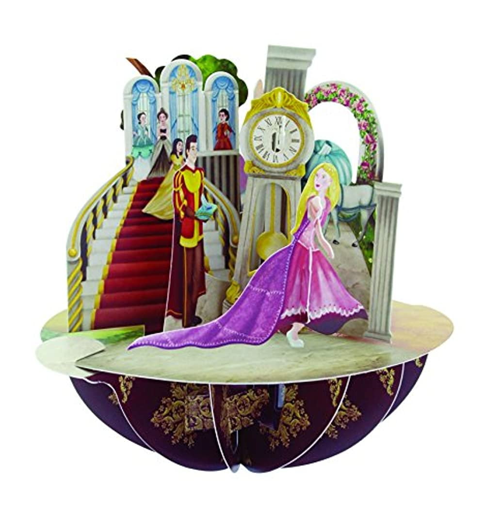 Santoro Pirouettes Snow White : Sleeping Beauty : Cinderella 3D Pop Up Blank Note Card