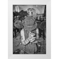 thumbnail image 1 of Santos, Carlos Grury 18x24 White Modern Wood Framed Museum Art Print Titled - London Riot 02, 1 of 4