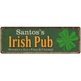 thumbnail image 1 of Santos's Irish Pub Metal Sign Bar Man Cave 6x18 106180010347, 1 of 1