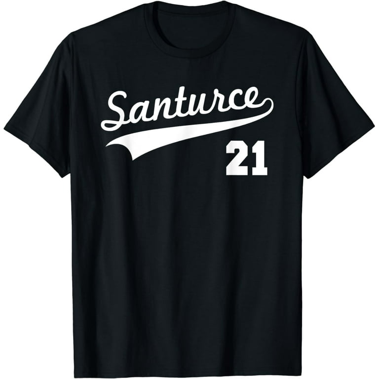 Santurce 21 Baseball Shirt Puerto Rico T-Shirt For Women Men Santurce 21 Baseball Shirt Puerto Rico T-Shirt For Women Men