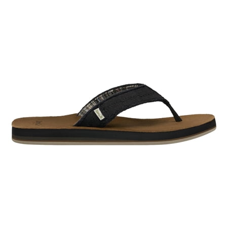 Sanuk Fraid Not Soft Top Black 1116736-BLK Men's Size 11