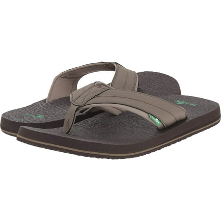 Sanuk Men's Beer Cozy 2 Flip-Flop, Brindle, 07 M US