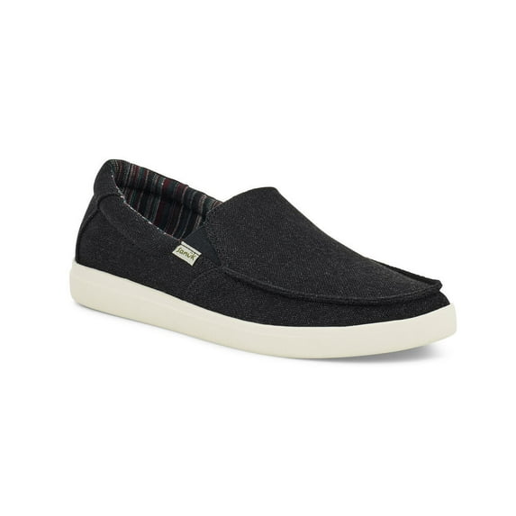 Sanuk Men's Sideline 2 Hemp Sneakers - Black - 8.5