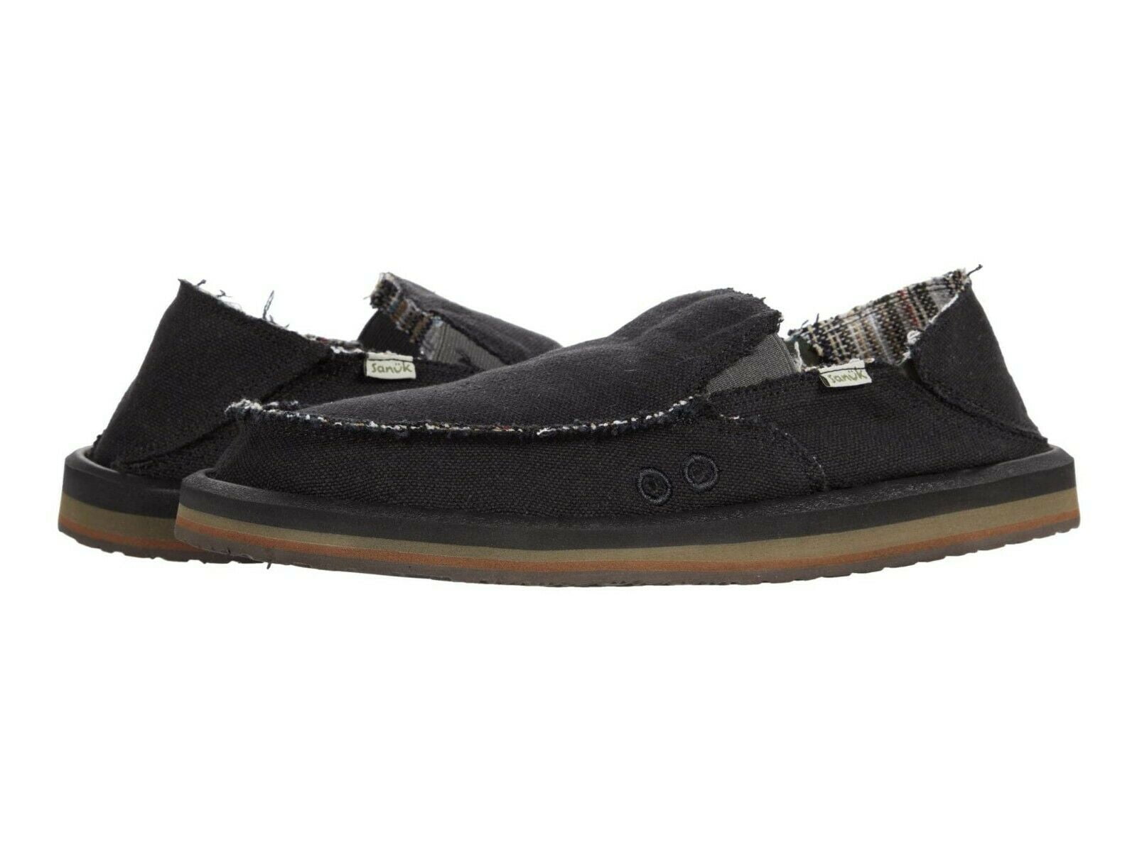 Sanuk Men\'s Vagabond ST Hemp Slip On Casual Loafer Brown Size 13 Shop Sanuk | Sanuk Mens Vagabond ST Hemp Slip On - Natural  main image 4