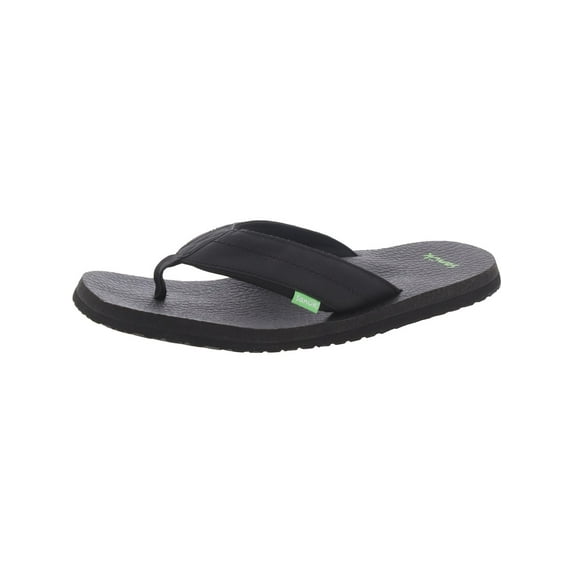 Sanuk Mens Slip On Comfort Flip-Flops