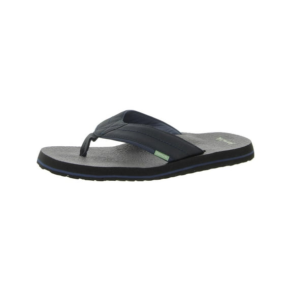 Sanuk Mens Slip On Open Toe Thong Sandals