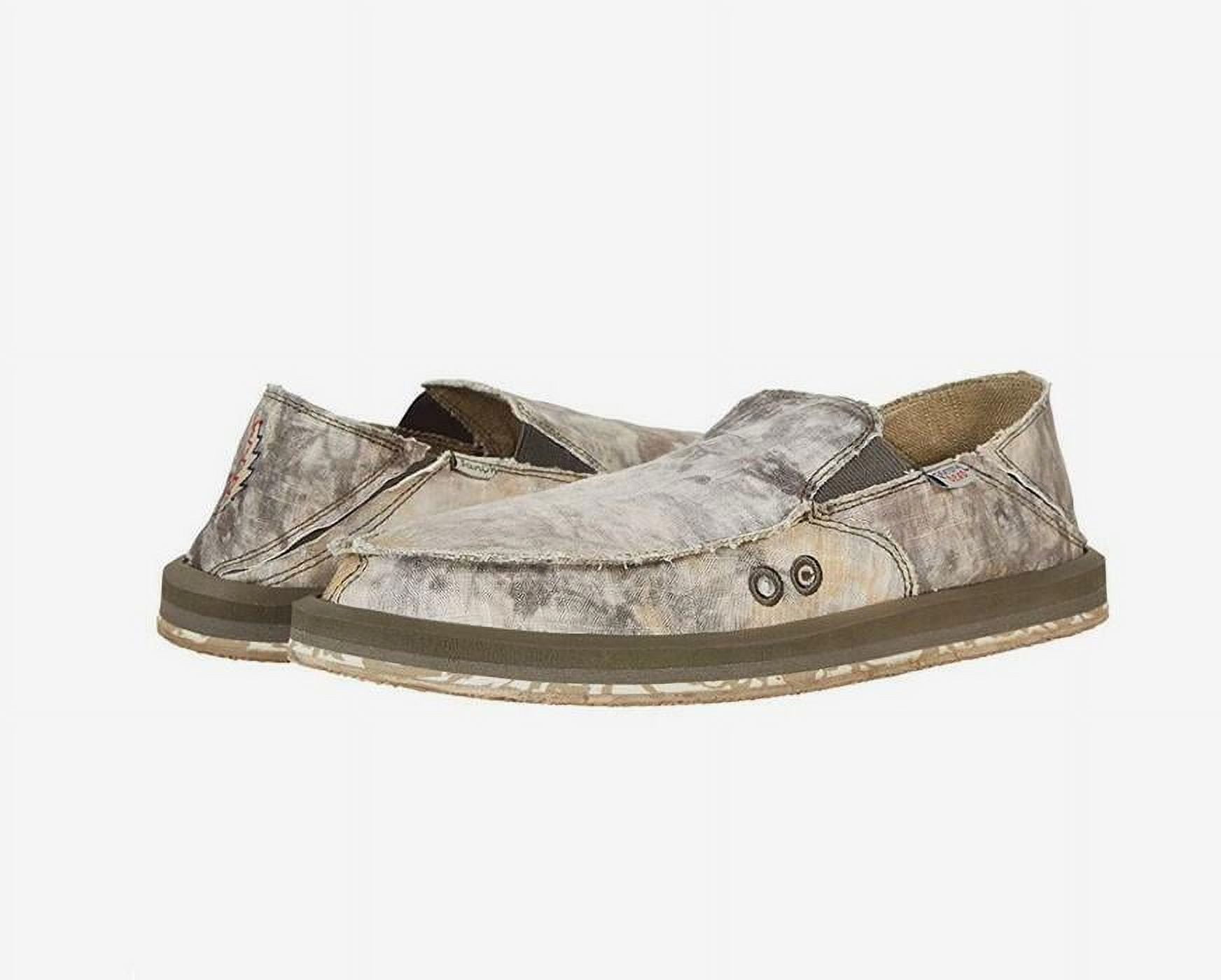 Sanuk Mens Slip-on Vagabond Casual Loafer Shoe, Grateful Dead