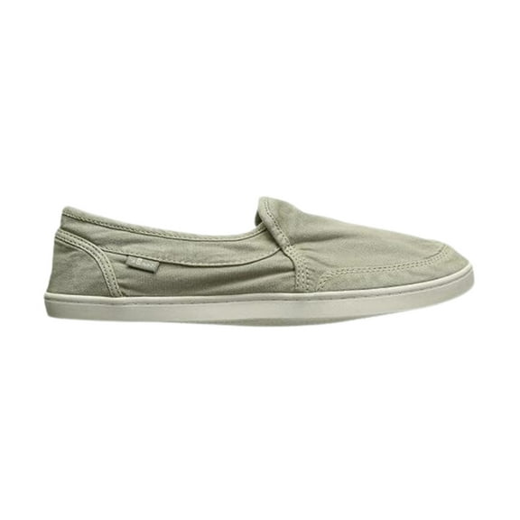Sanuk Women's Pair O Dice Slip-On Casual Shoes – Lightweight, Eco-Friendly Canvas Sneakers for All-Day Comfort, Natural