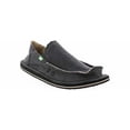 thumbnail image 1 of Sanuk SMF1001-CHR: Vagabond Slip On Mens Charcoal Sneakers, 1 of 6