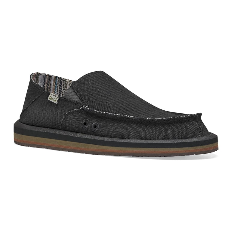 Sanuk Mens Donny Hemp Loafers | Mens Shoes | Slip On Shoes  display picture 1
