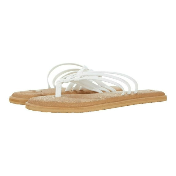 Sanuk Yoga Salty Women's Criss Cross Flip Flop Sandal 1103940