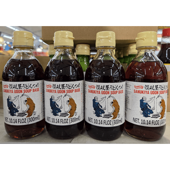 Sanukiya Udon Soup Base 10.14fl oz 300ml (4 Bottles)