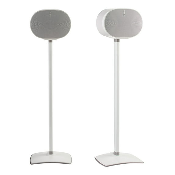 Sanus Fixed-Height Speaker Stands for Sonos Era 300 - Pair (White)