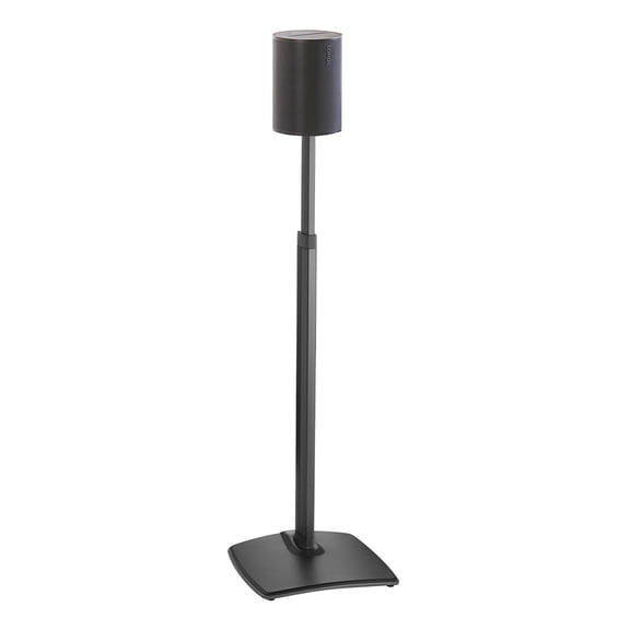 Sanus Height-Adjustable Speaker Stand for Sonos Era 100 - Each (Black)