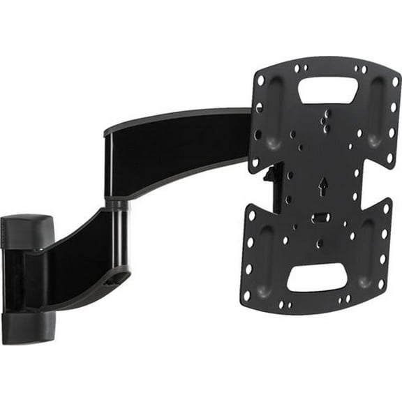 Sanus - Premium Series Swivel TV Wall Mount for Most 19" - 40" TVs - Black