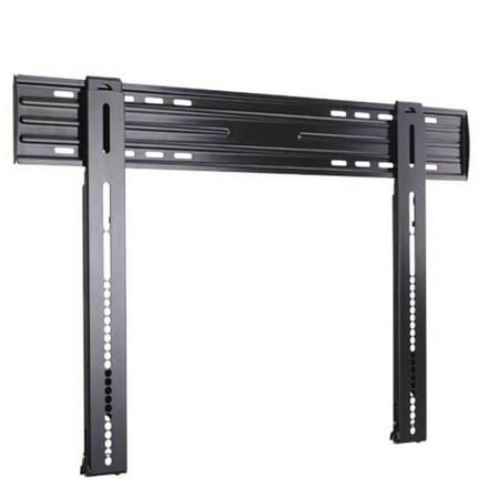 Sanus - Ultra Slim Fixed-Position TV Mount for TVs 40"-85" up to 150 lbs - Sits just 0.55" From the Wall - Lateral Shift - Black
