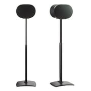 Sanus WSSE3A2-B2 Adjustable Speaker Stands for Sonos Era 300 - Black Pair