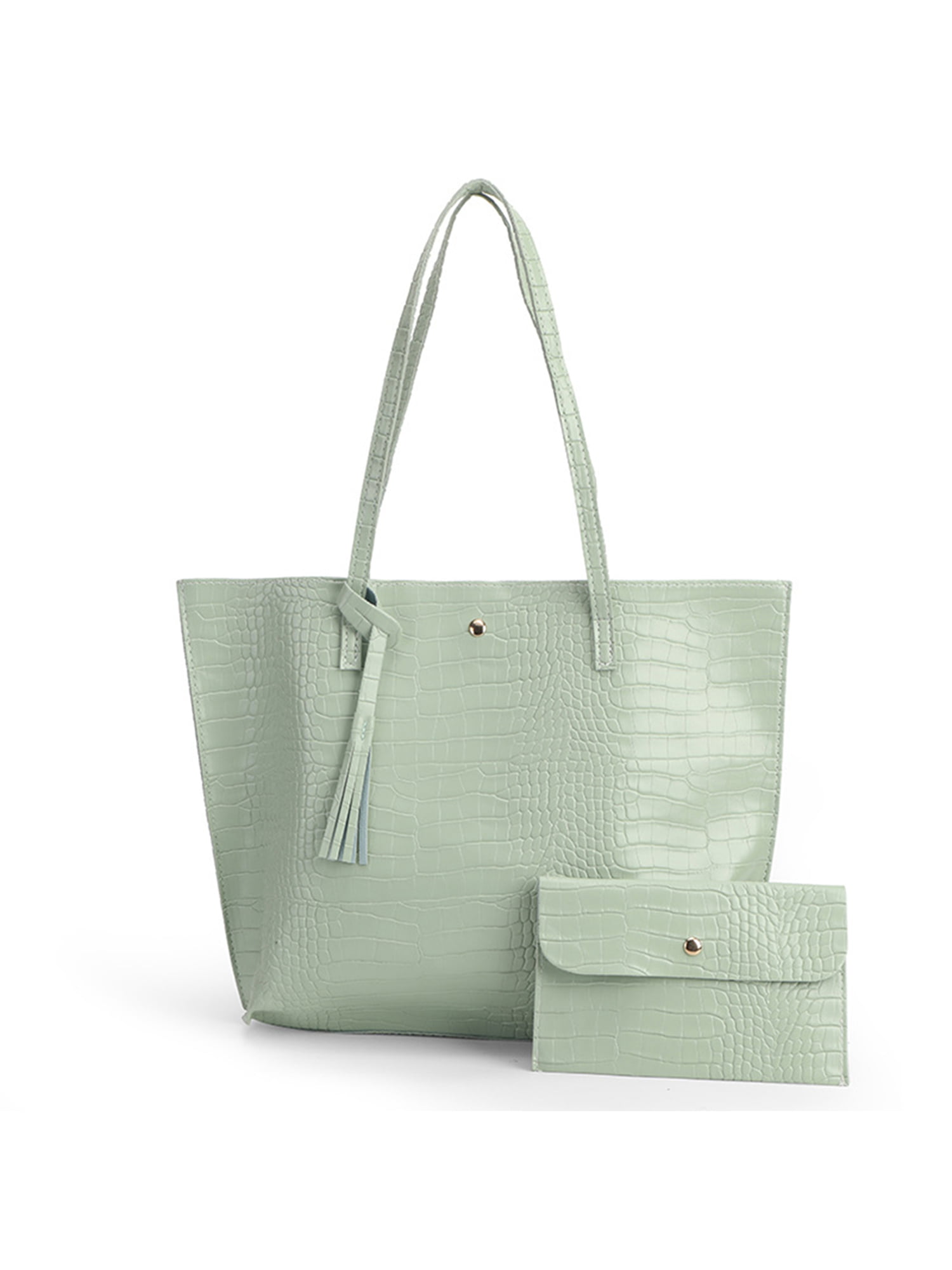 Fashion Mint Green Tassel Handbag Shoulder Bag