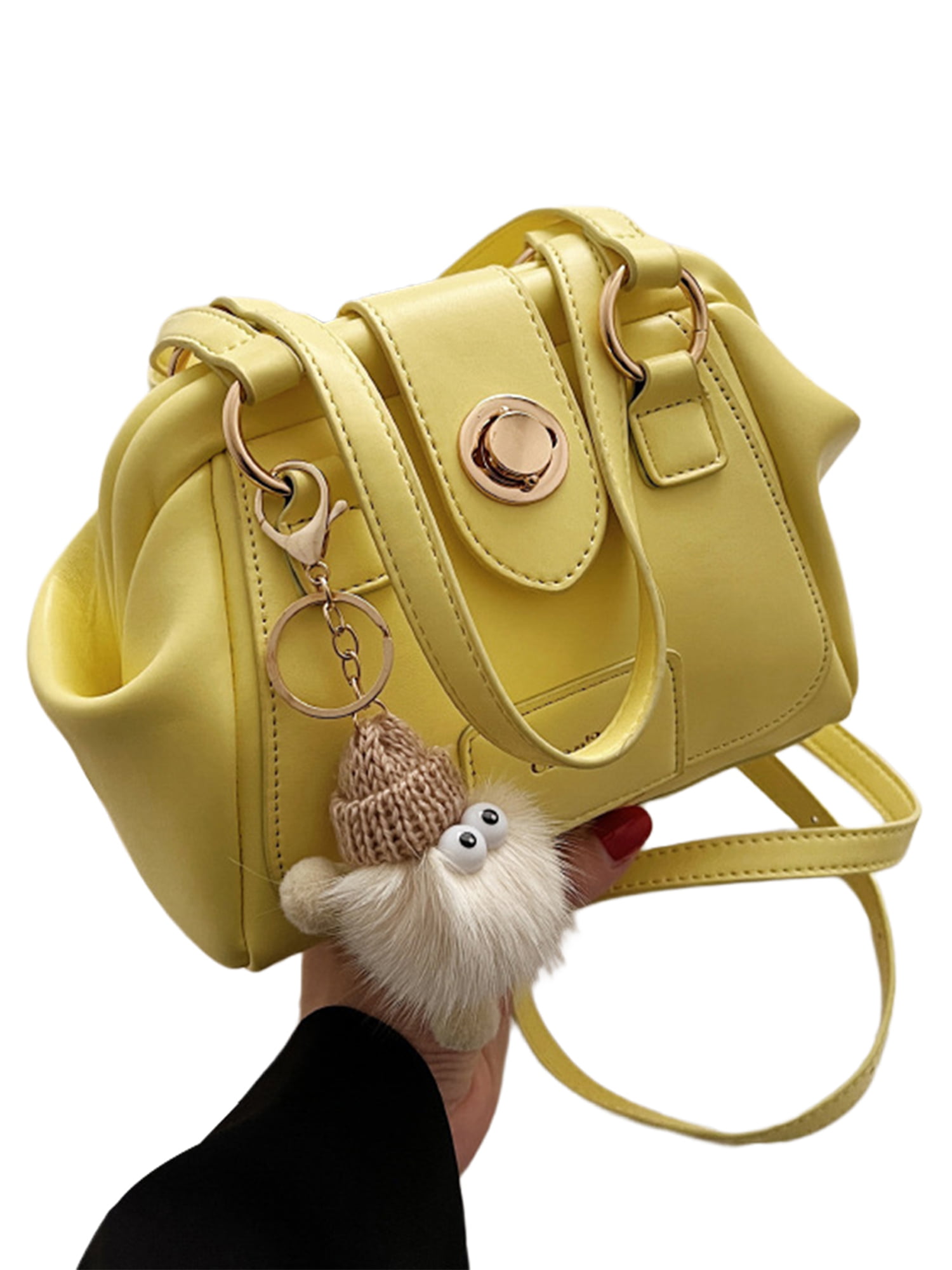 Casual PU Large Capacity Tote Bags for Women Fashion Solid Color Zipper  Female Shoulder Bag Ladies Handbag