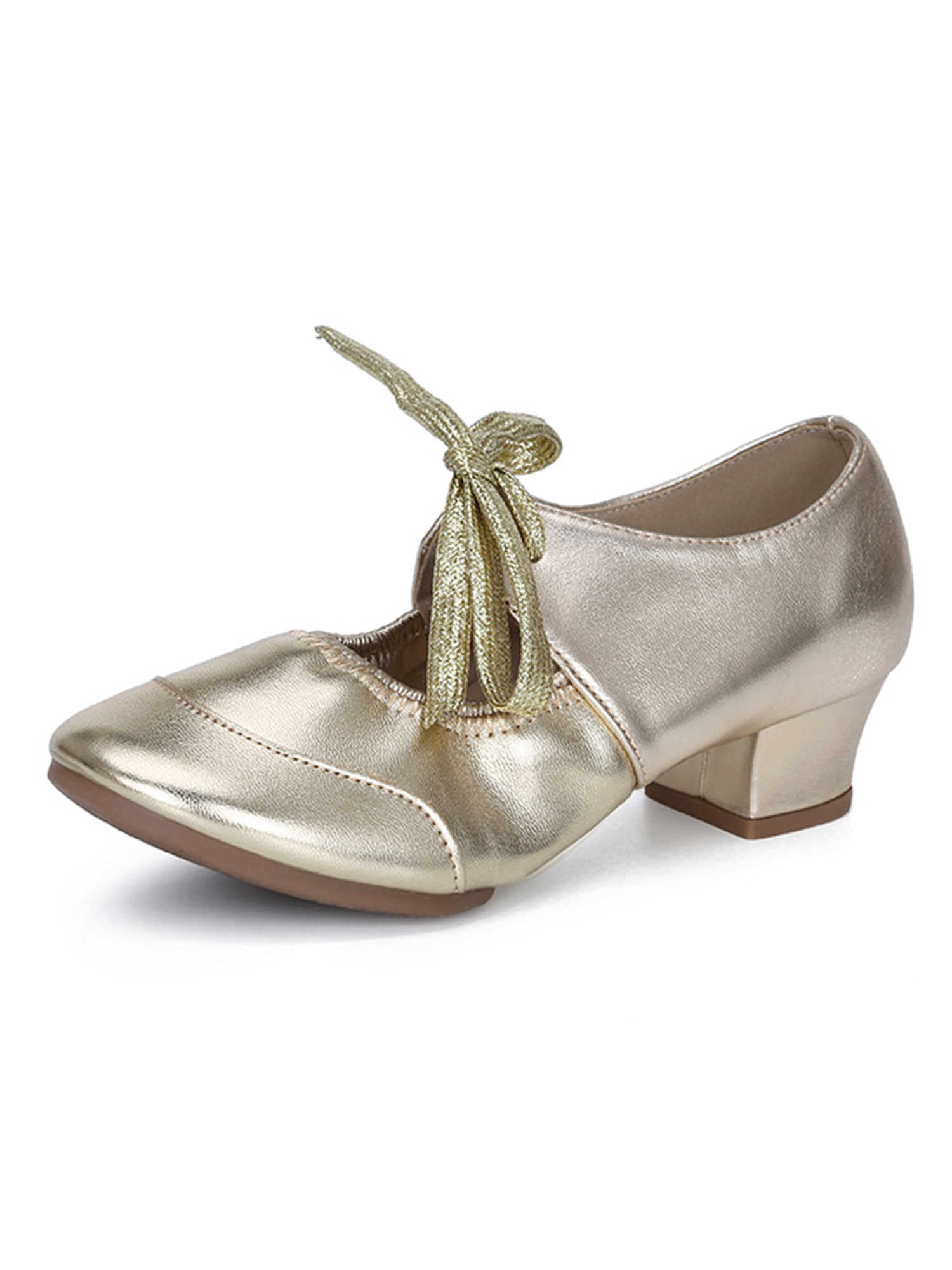 Sanviglor Womens Pumps Salsa Latin Shoes Square Dance Shoe Practice