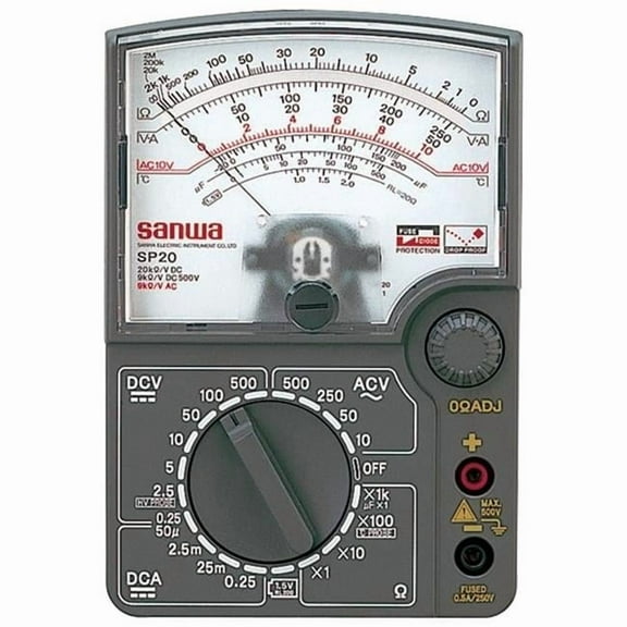Sanwa SP20 Analog Multimeter with Continuity Check Beeper