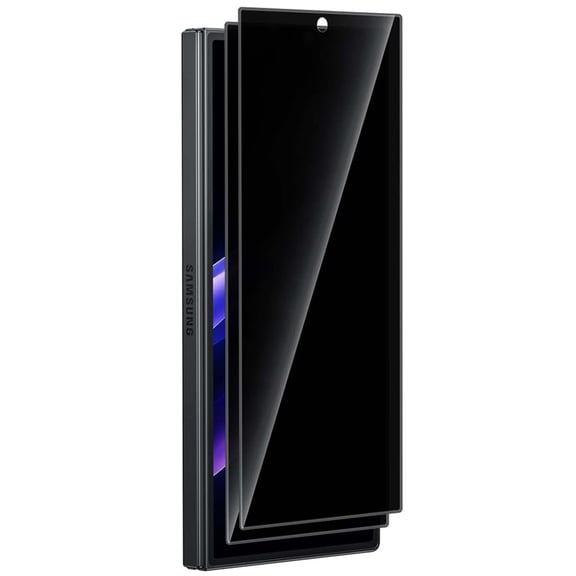 Sanwo 2-Pack Privacy Screen Protector for Samsung Galaxy Z Fold 8 Ultra, 9H Tempered Glass, Anti-Scratch, Case-Friendly, Bubble-Free