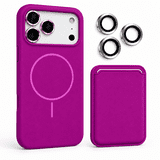 Sanwo Magnetic Silicone Wallet Cell Phone Case with Detachable Card ...