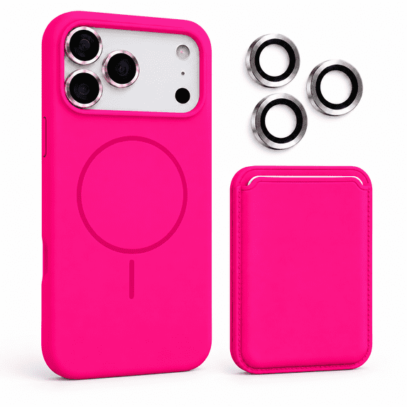 Sanwo Magnetic Silicone Wallet Cell Phone Case with Detachable Card ...