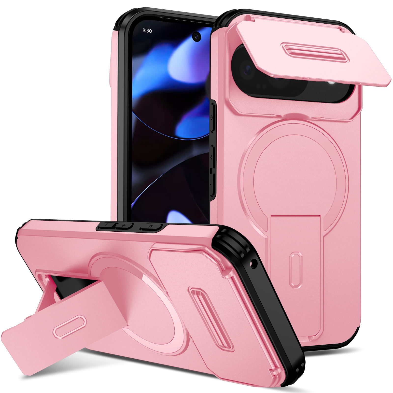 Sanwo for Google Pixel 11 Pro Rugged Case with Camera Lens Protector ...
