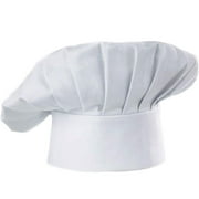 Sanwood Unisex Hat White,Professional Elastic Adjustable Men Women Cap Kitchen Cooking Baker Chef Hat