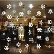 Sanwood Wall Sticker,Christmas Snowflake Removable Static Cling Sticker Wall Glass Window Home Decor