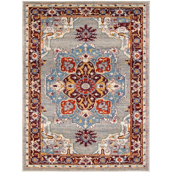 Sanya 14 Beige Power-Loomed Area Rug 5'1"x7'6"
