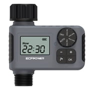 Waxgamo Sprinkler Timer Outdoor, Programmable Garden Hose Faucet Timer with Rain Delay/Manual/Automatic Drip Irrigation Function, Watering System for Yard Crops Lawns Pool