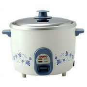 Sanyo 5-Cup Rice Cooker & Vegetable Steamer for 220 Volt Countries Not for USA Use