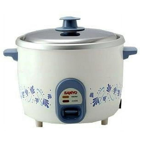Sanyo 5-Cup Rice Cooker & Vegetable Steamer for 220 Volt Countries (Not for USA Use)